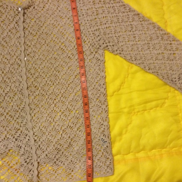 Beautiful knitted lace cartigan by Draper’s and Damon’s - Picture 6 of 13